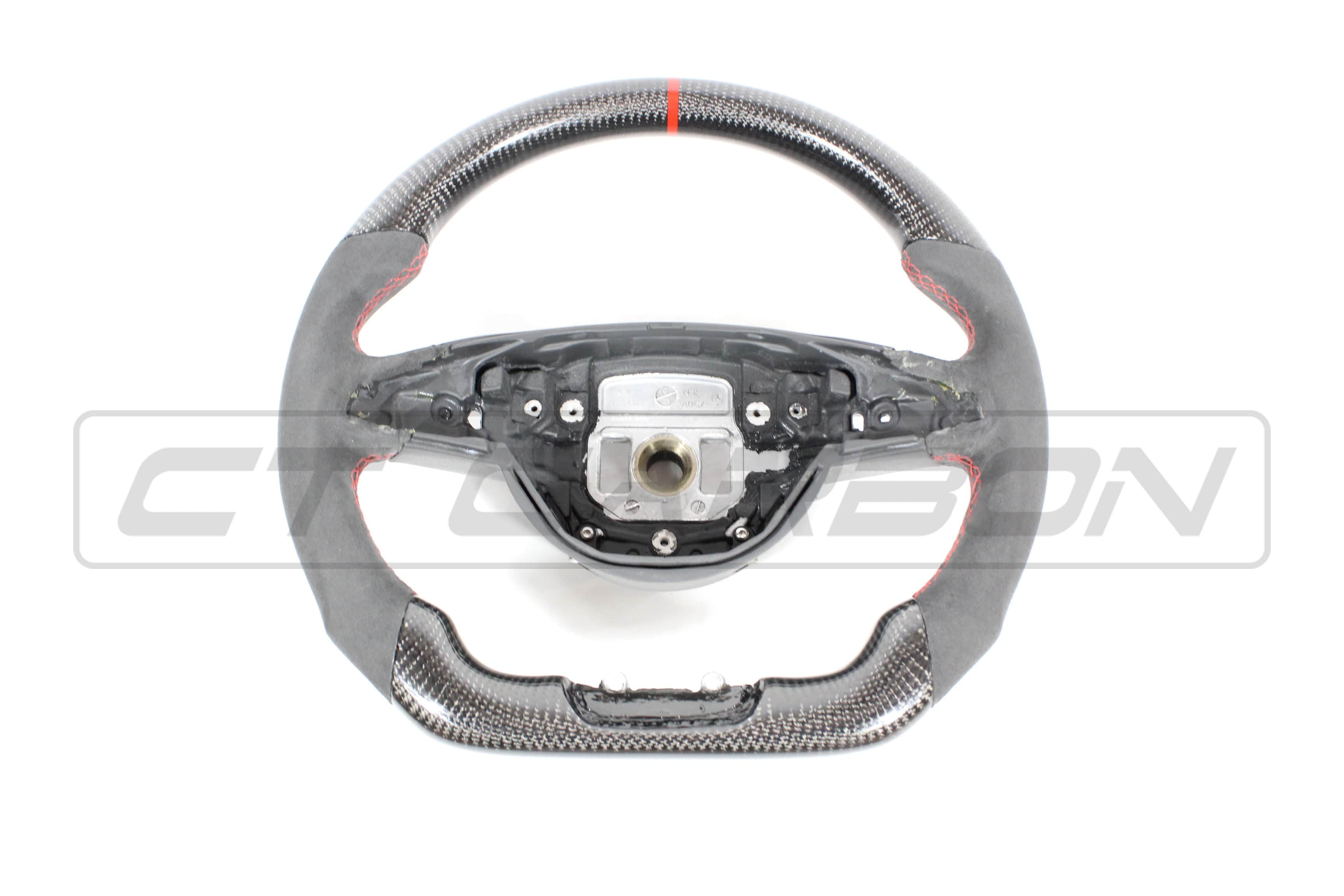 CT CARBON Steering Wheel MERCEDES AMG CARBON FIBRE / ALCANTARA STEERING WHEEL