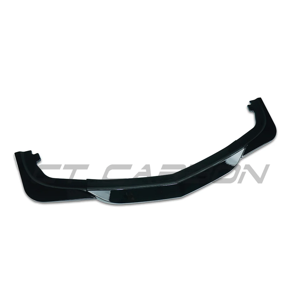 MERCEDES BENZ W204 C63 2012-2014 GLOSS BLACK FRONT SPLITTER