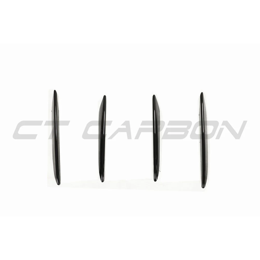 MERCEDES C238 2017-2020 E-CLASS COUPE FRONT GRILLE TRIM-Accessories-BLAK BY CT-CT Carbon - High-quality carbon fiber and gloss black aerodynamic parts for premium sports and luxury vehicles.