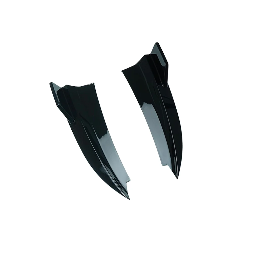 MERCEDES C43 & C CLASS COUPE/CONVERTIBLE W205 2014-2021 GLOSS BLACK REAR BUMPER CORNERS