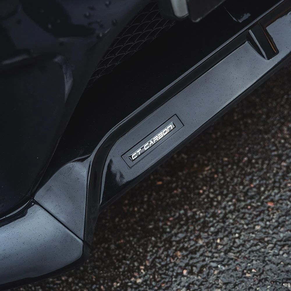 BLAK BY CT Splitter MERCEDES C43 & C CLASS W205 COUPE PRE-FACELIFT GLOSS BLACK SPLITTER