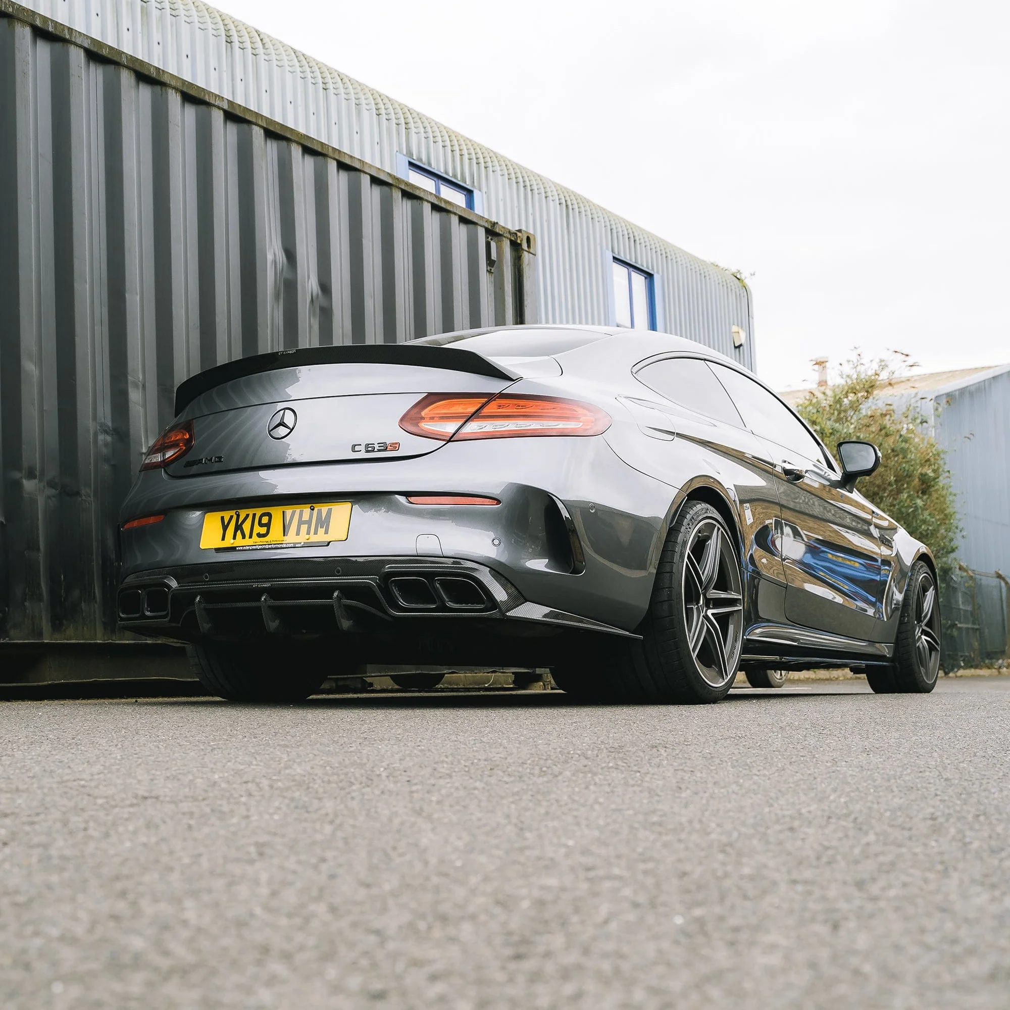CT CARBON Spoiler MERCEDES C63/C CLASS W205 CONVERTIBLE CARBON SPOILER - MO STYLE