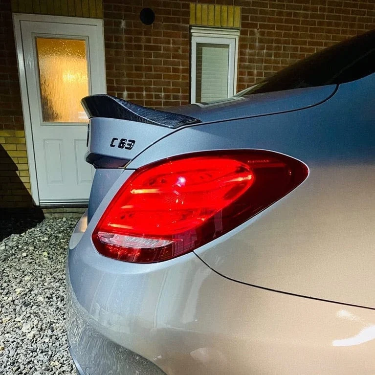 CT CARBON Spoiler MERCEDES C63/C CLASS W205 SALOON CARBON SPOILER - CT DESIGN