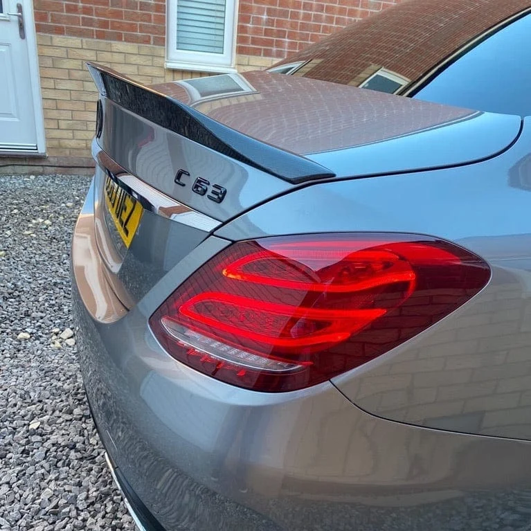 CT CARBON Spoiler MERCEDES C63/C CLASS W205 SALOON CARBON SPOILER - CT DESIGN