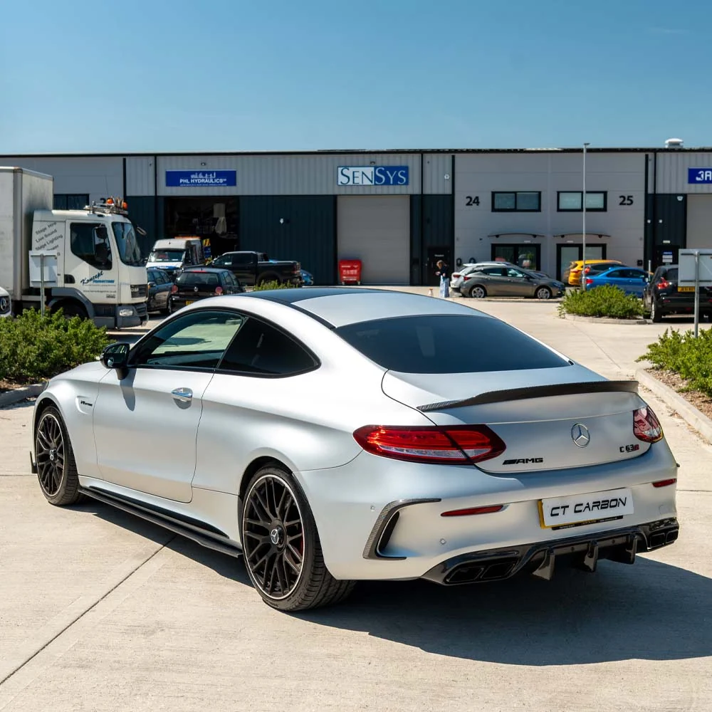 MERCEDES C63/C63S W205 COUPE 2015-2021 CARBON SPOILER - V1