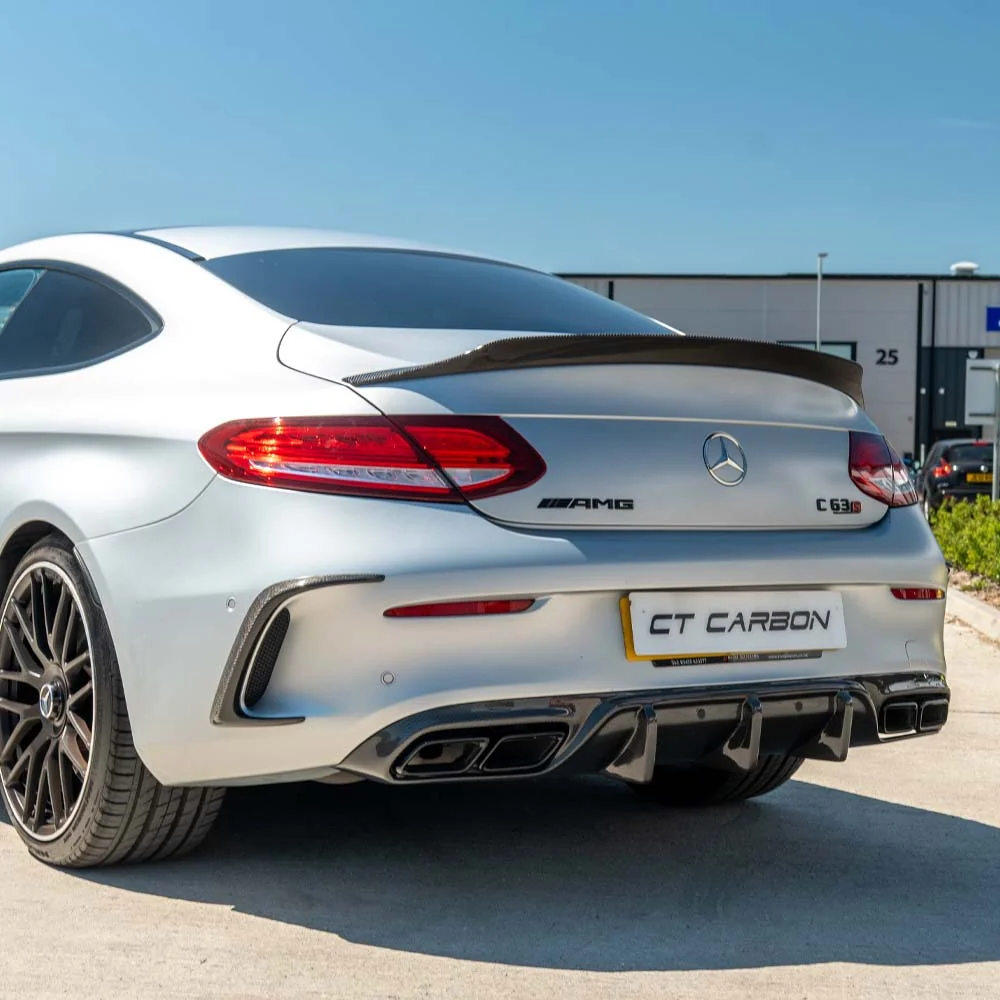 MERCEDES C63/C63S W205 COUPE 2015-2021 CARBON SPOILER - V1