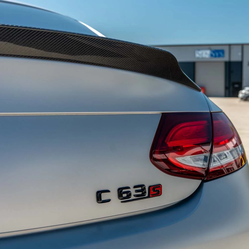 MERCEDES C63/C63S W205 COUPE 2015-2021 CARBON SPOILER - V1