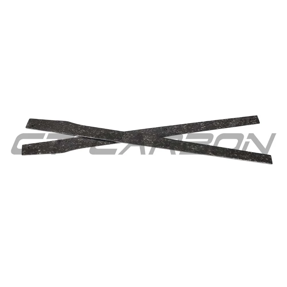 MERCEDES C63/C63S W205 COUPE & SALOON FORGED CARBON FIBRE SIDE SKIRTS - V2