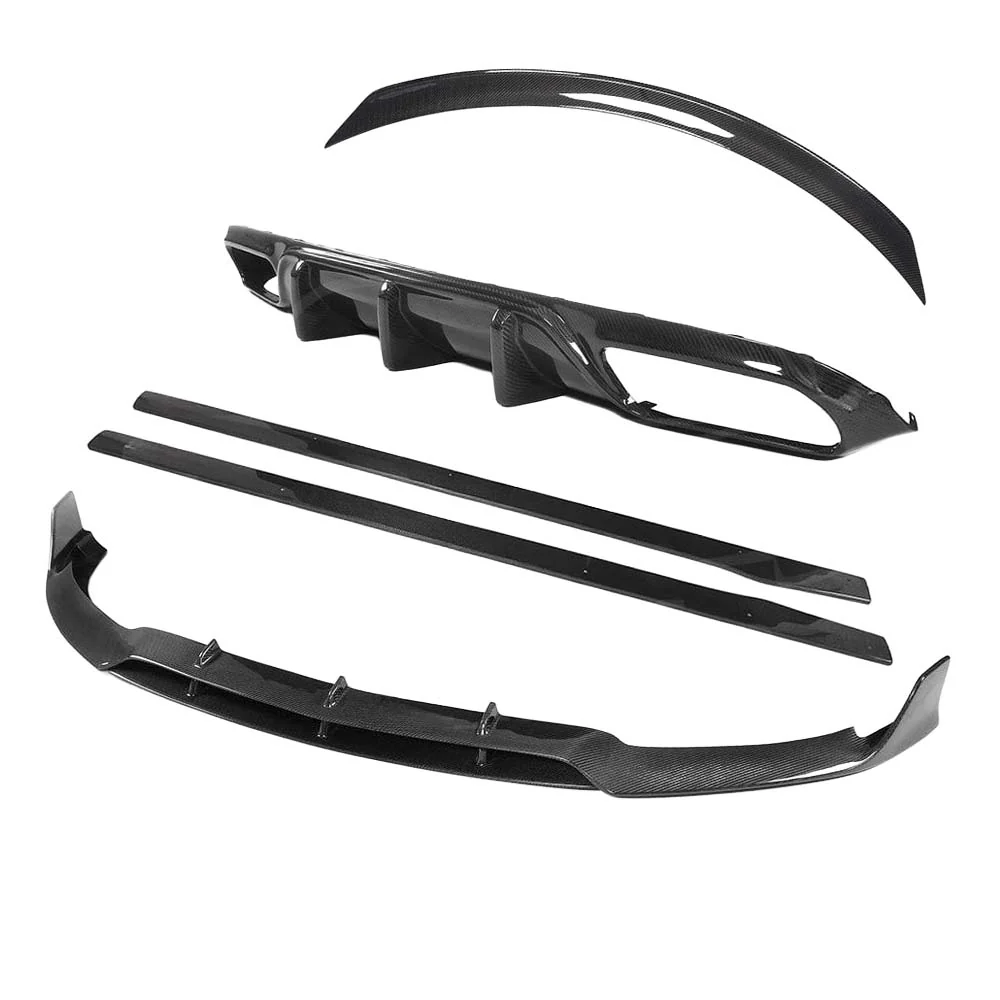 MERCEDES C63 W205 2015-2018 PRE-FACELIFT COUPE FULL CARBON FIBRE KIT - V1