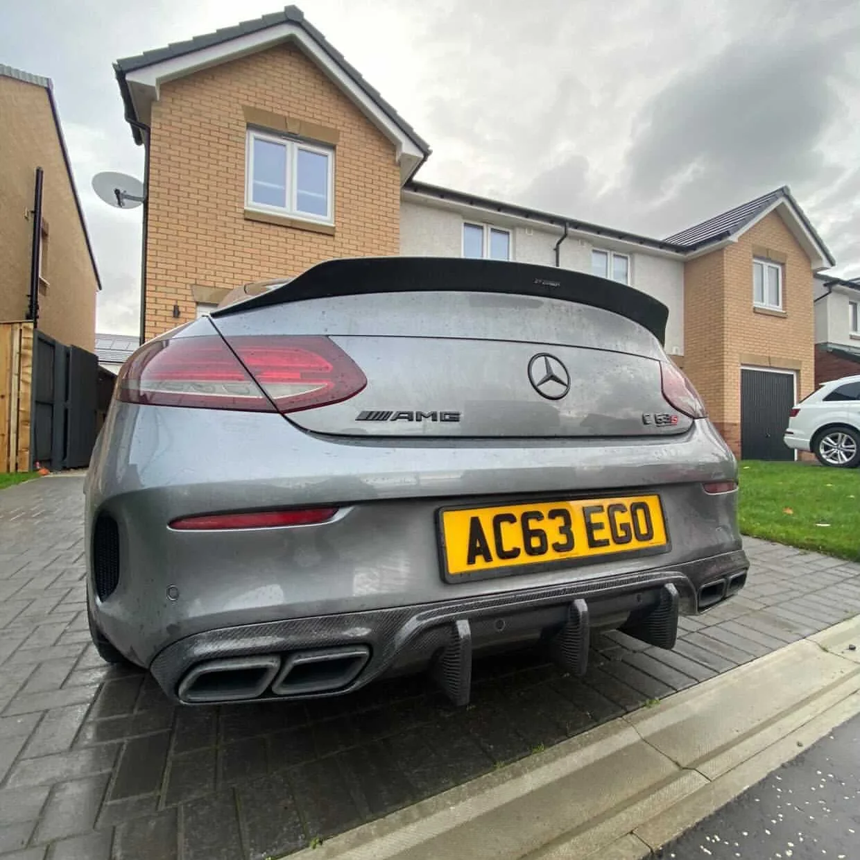 CT CARBON Full Kit MERCEDES C63 W205 COUPE FULL CARBON FIBRE KIT - B STYLE