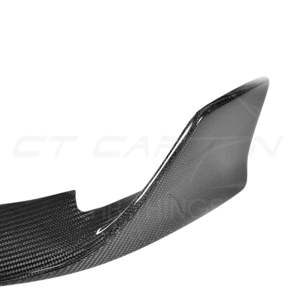 MERCEDES C63 W205 SALOON/ESTATE CARBON FIBRE SPLITTER - B-STYLE-Splitter-CT CARBON-CT Carbon - High-quality carbon fiber and gloss black aerodynamic parts for premium sports and luxury vehicles.