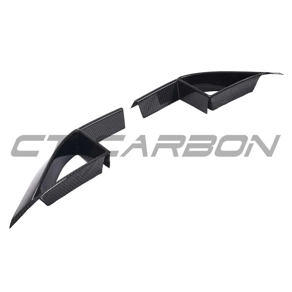 MERCEDES E-CLASS & E53 2021-2023 CARBON FIBRE FOG LIGHT COVERS