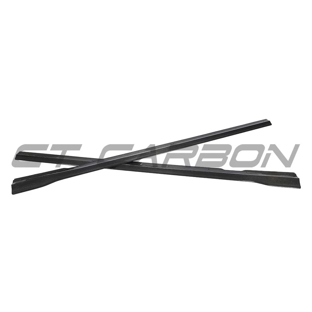 MERCEDES E-CLASS W213/S213 AMG (E43/E53/E63) 2016-2023 CARBON FIBRE SIDE SKIRTS