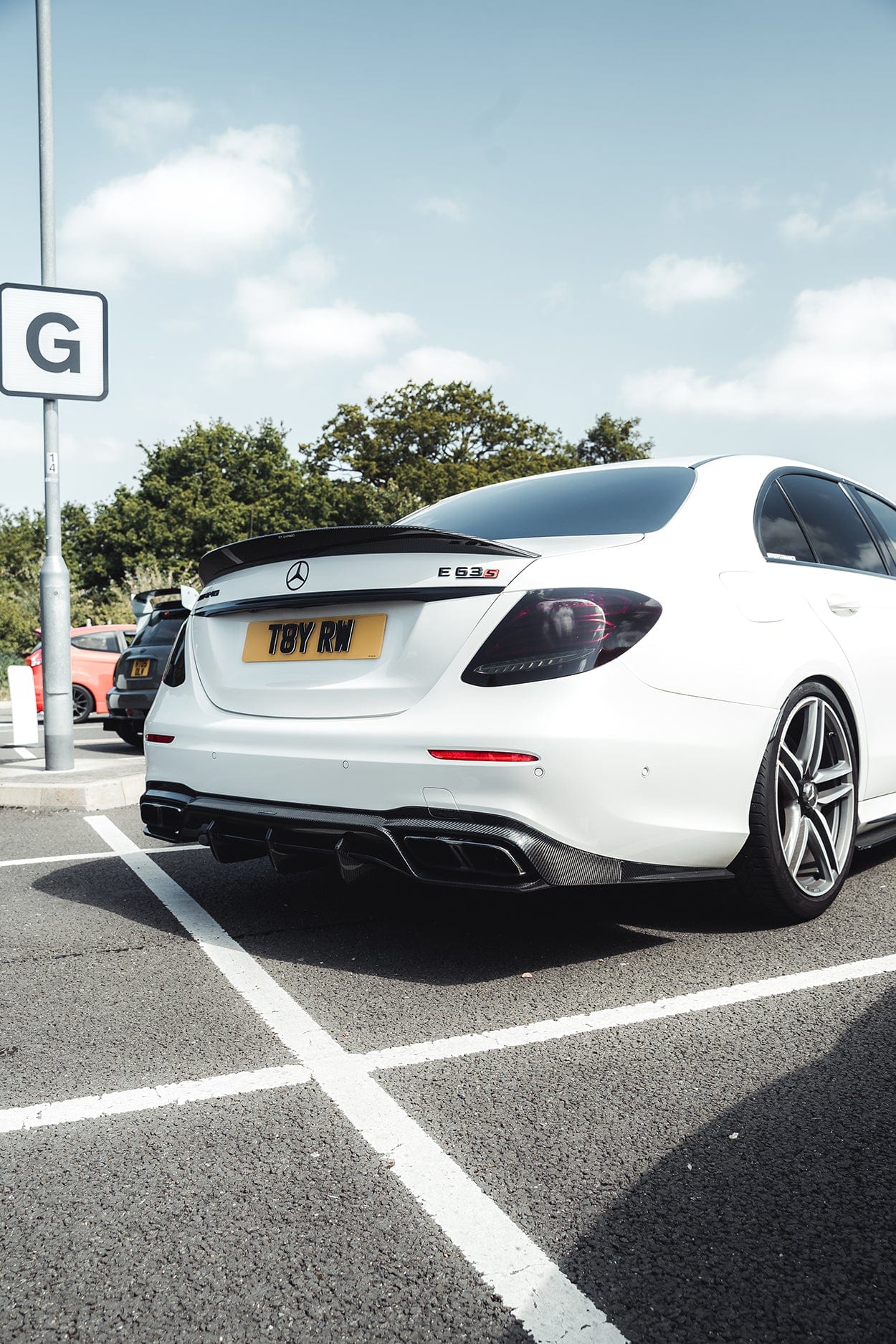 CT CARBON Full Kit MERCEDES E63 W213 CARBON FIBRE DIFFUSER - CT DESIGN