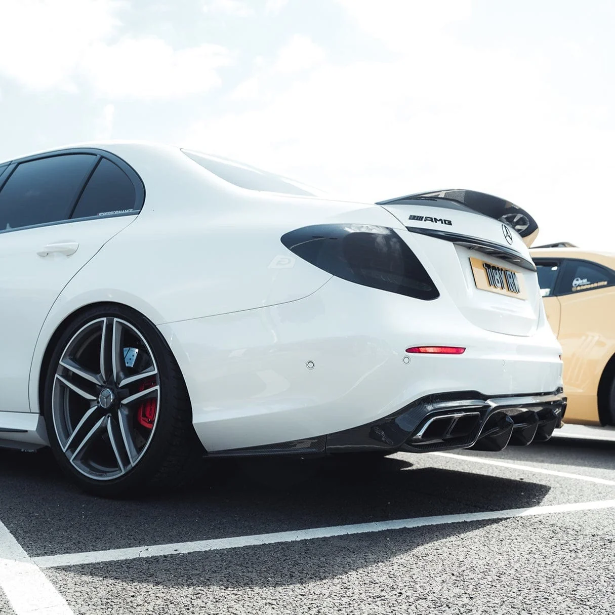 CT CARBON Full Kit MERCEDES E63 W213 CARBON FIBRE SPOILER - CT DESIGN