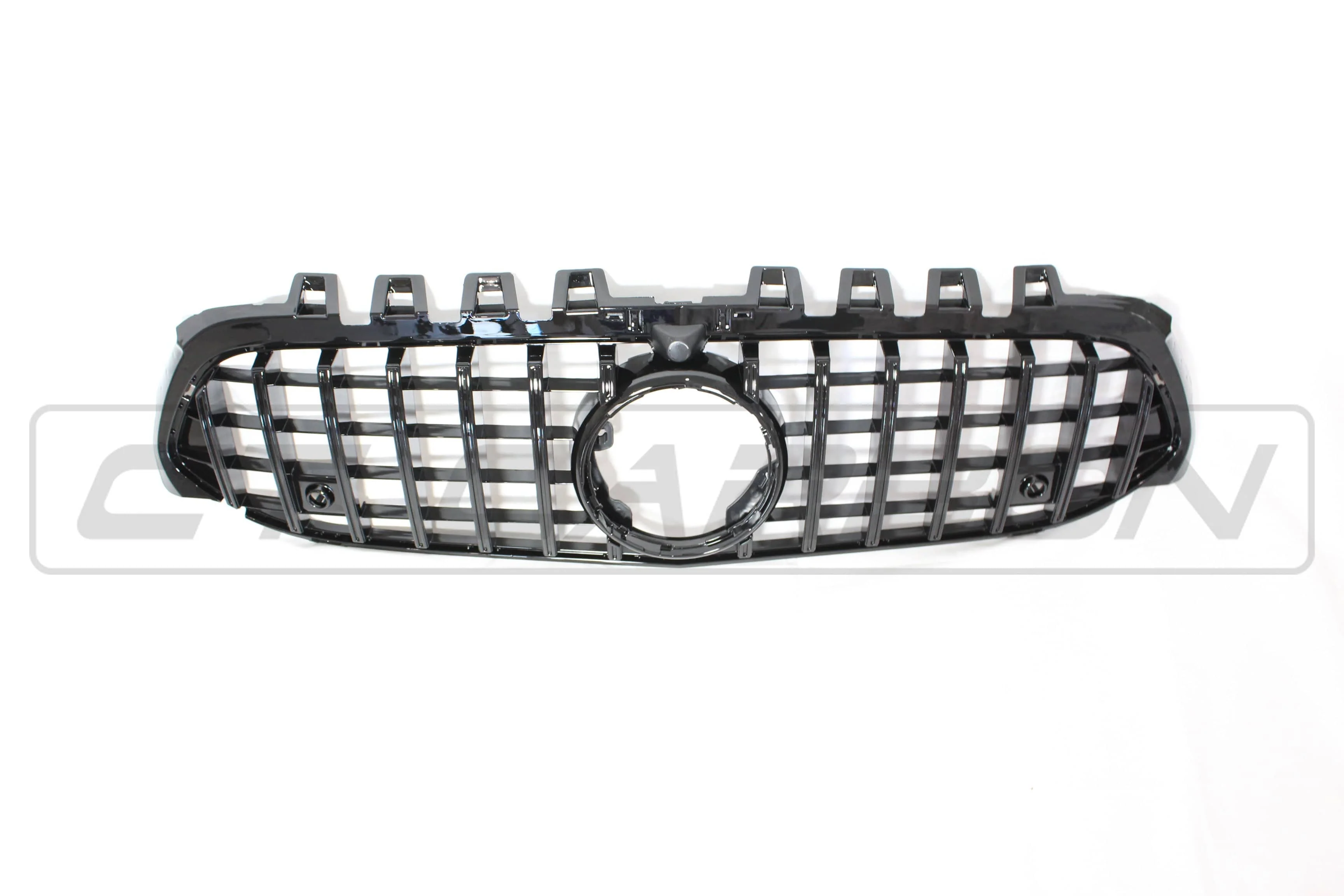 MERCEDES W177/V177 2018-2022 A-CLASS GLOSS BLACK FRONT END PACK - BLAK BY CT-Front End Pack-BLAK BY CT-CT Carbon - High-quality carbon fiber and gloss black aerodynamic parts for premium sports and luxury vehicles.