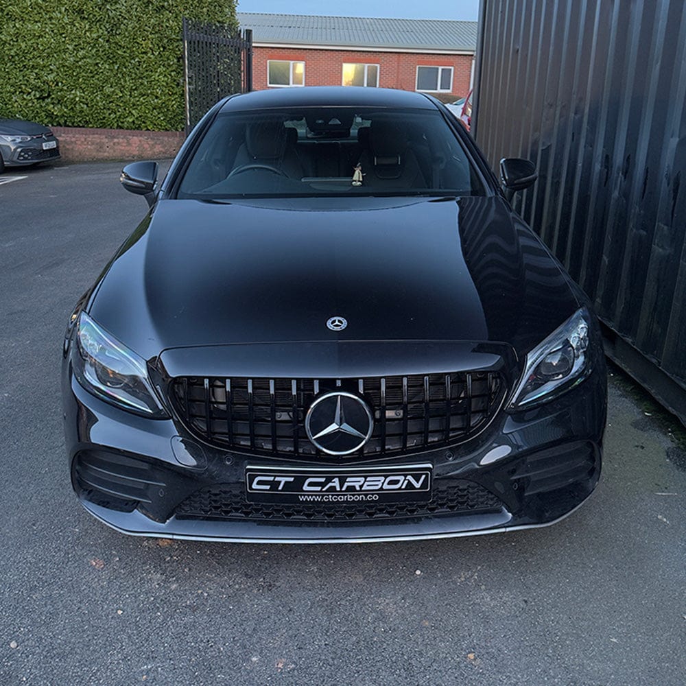BLAK BY CT GRILLE MERCEDES W205 C CLASS 2019+ AMG BLACK GRILLE (WITHOUT CAMERA)