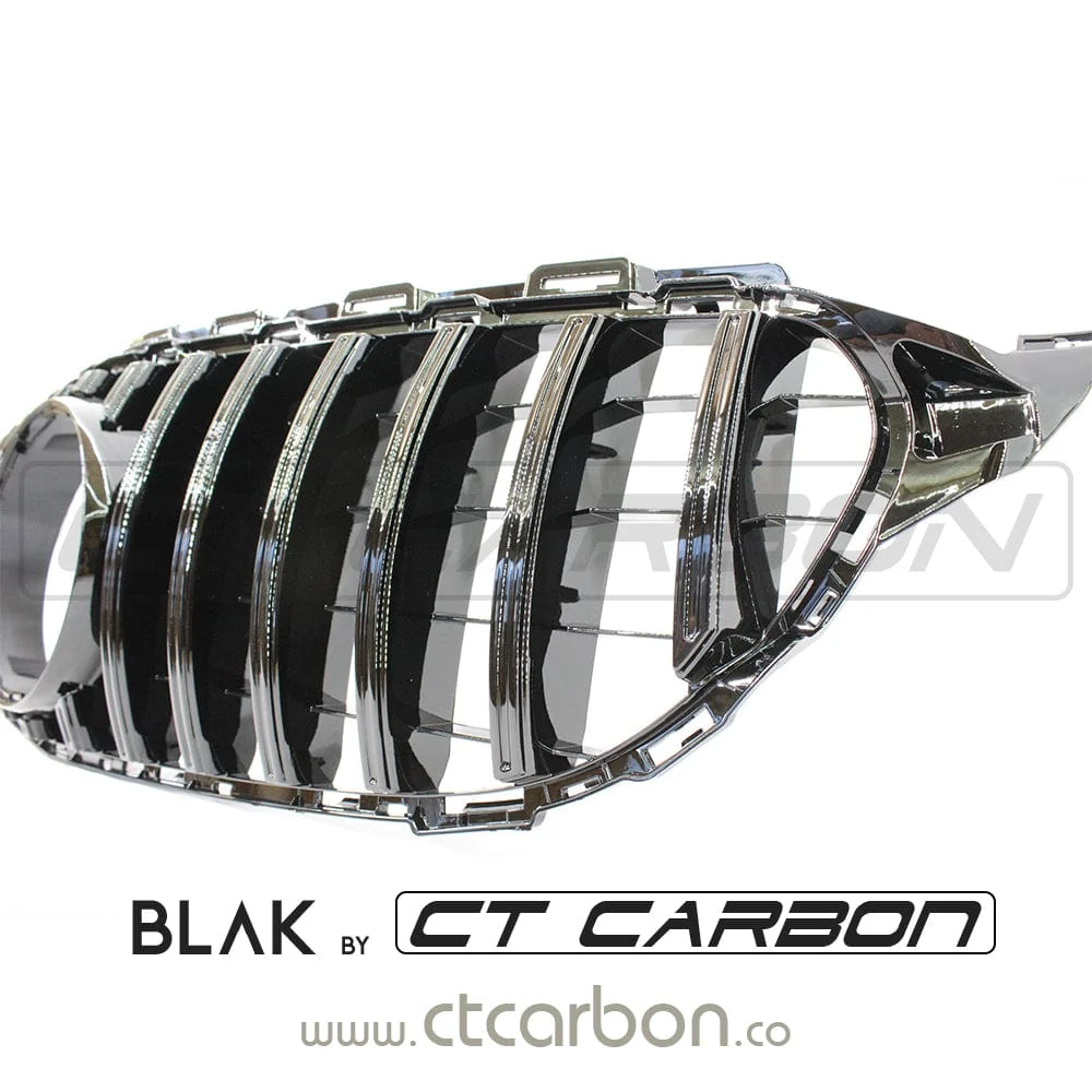 BLAK BY CT GRILLE MERCEDES W205 C CLASS 2019+ AMG BLACK GRILLE (WITHOUT CAMERA)