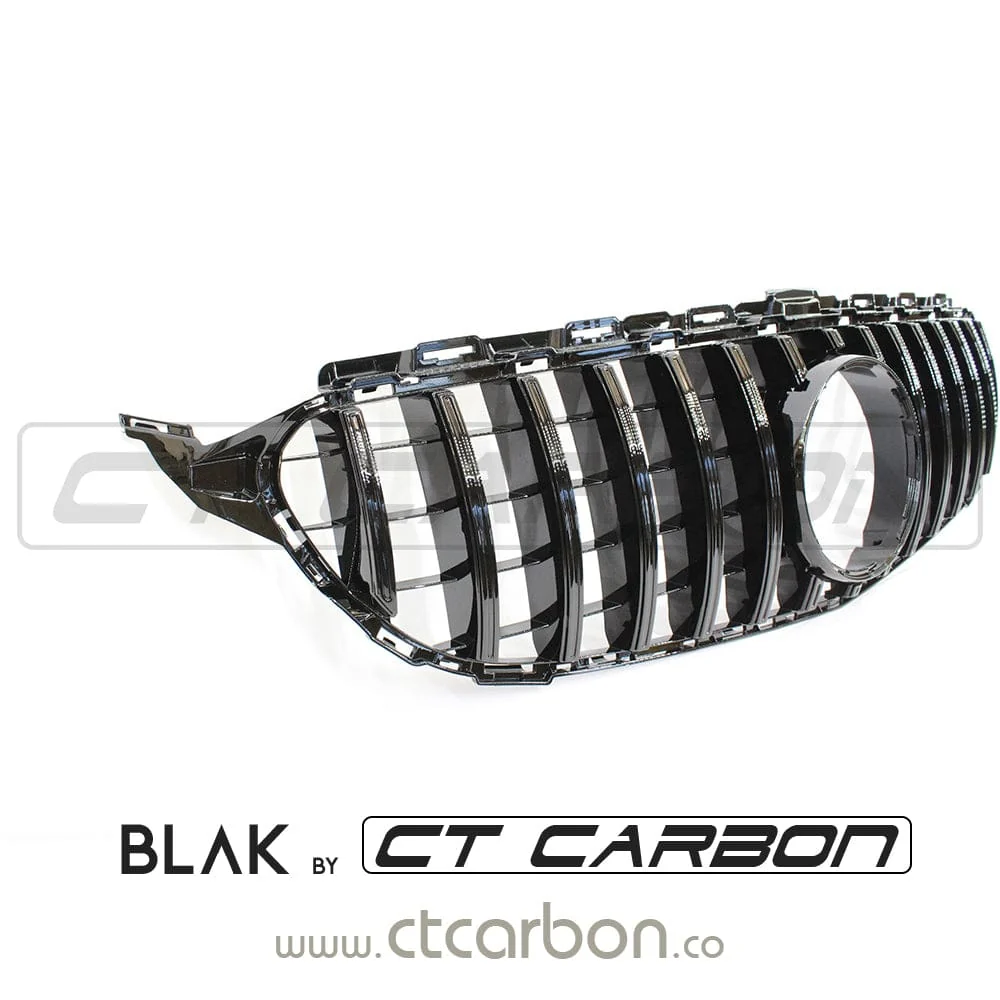 BLAK BY CT GRILLE MERCEDES W205 C CLASS 2019+ AMG BLACK GRILLE (WITHOUT CAMERA)