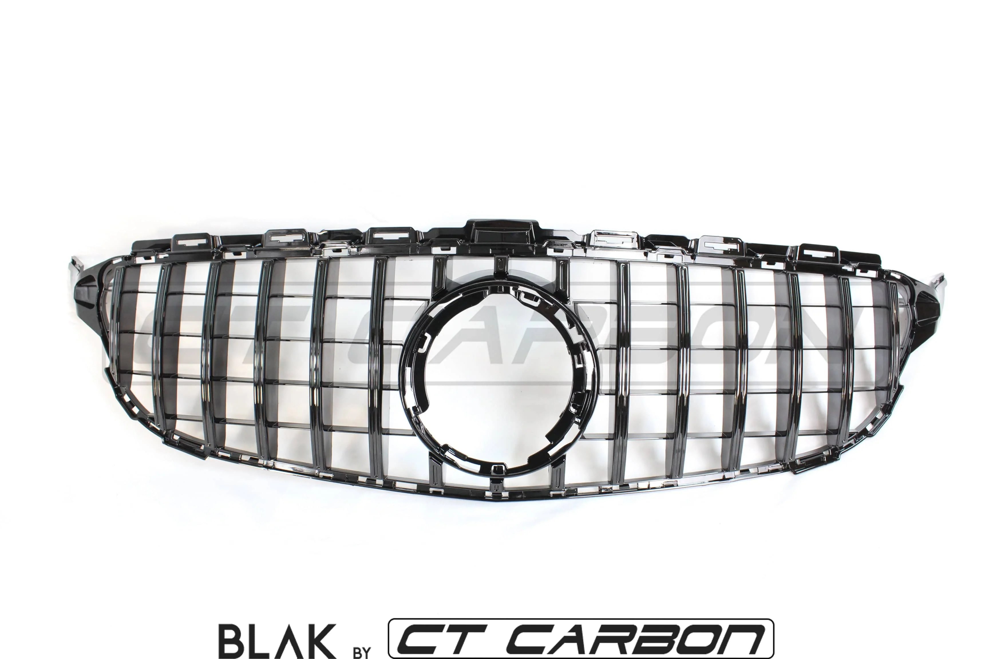 BLAK BY CT Grille MERCEDES W205 C63 AMG 2014-2018 AMG GT BLACK GRILLE (WITHOUT CAMERA)