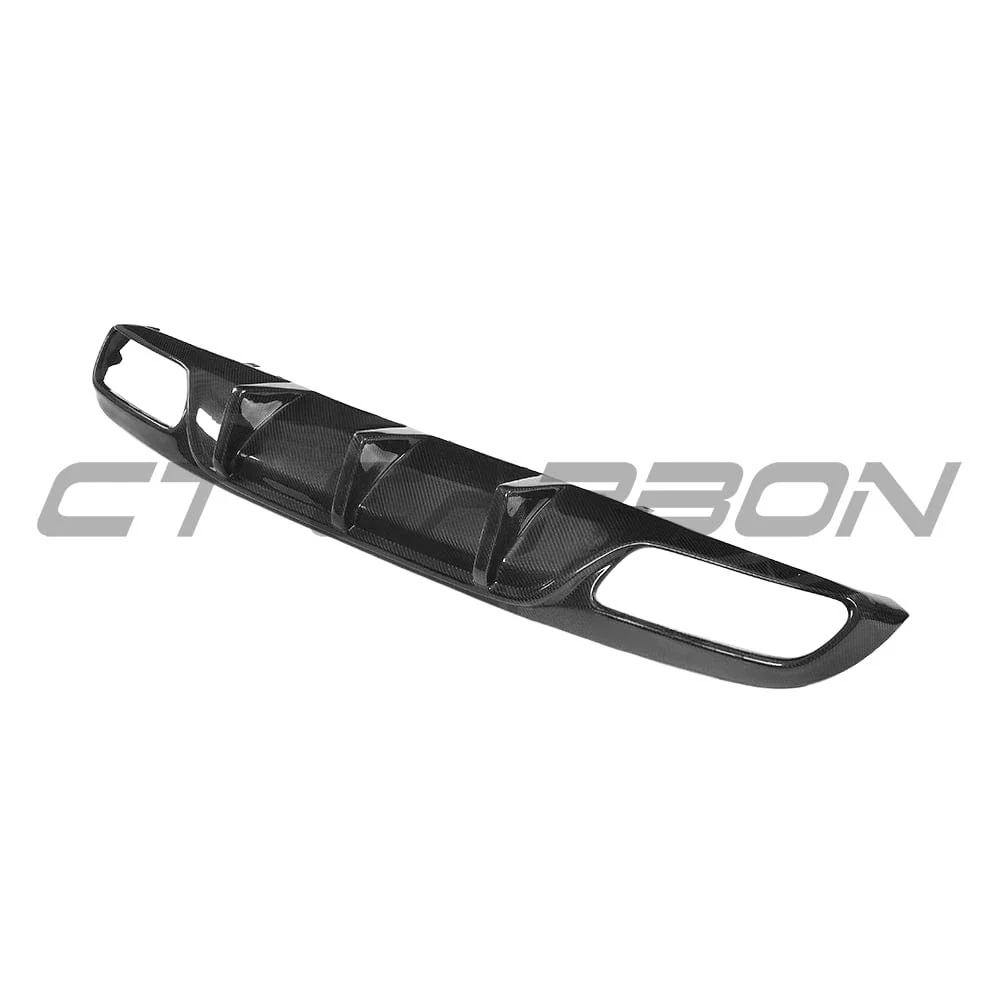 MERCEDES W205 C63 & C63 COUPE 2DR CARBON DIFFUSER - V1