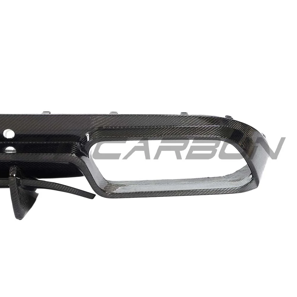 MERCEDES W205 C63 FACELIFT COUPE/CONVERTIBLE 2DR CARBON FIBRE DIFFUSER V2 - CT DESIGN