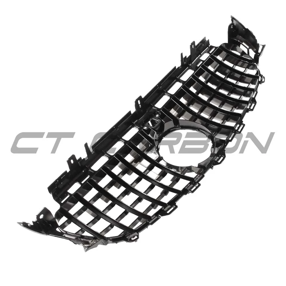 MERCEDES W213 & C238 2017-2020 E-CLASS GLOSS BLACK PANAMERICA GRILLE