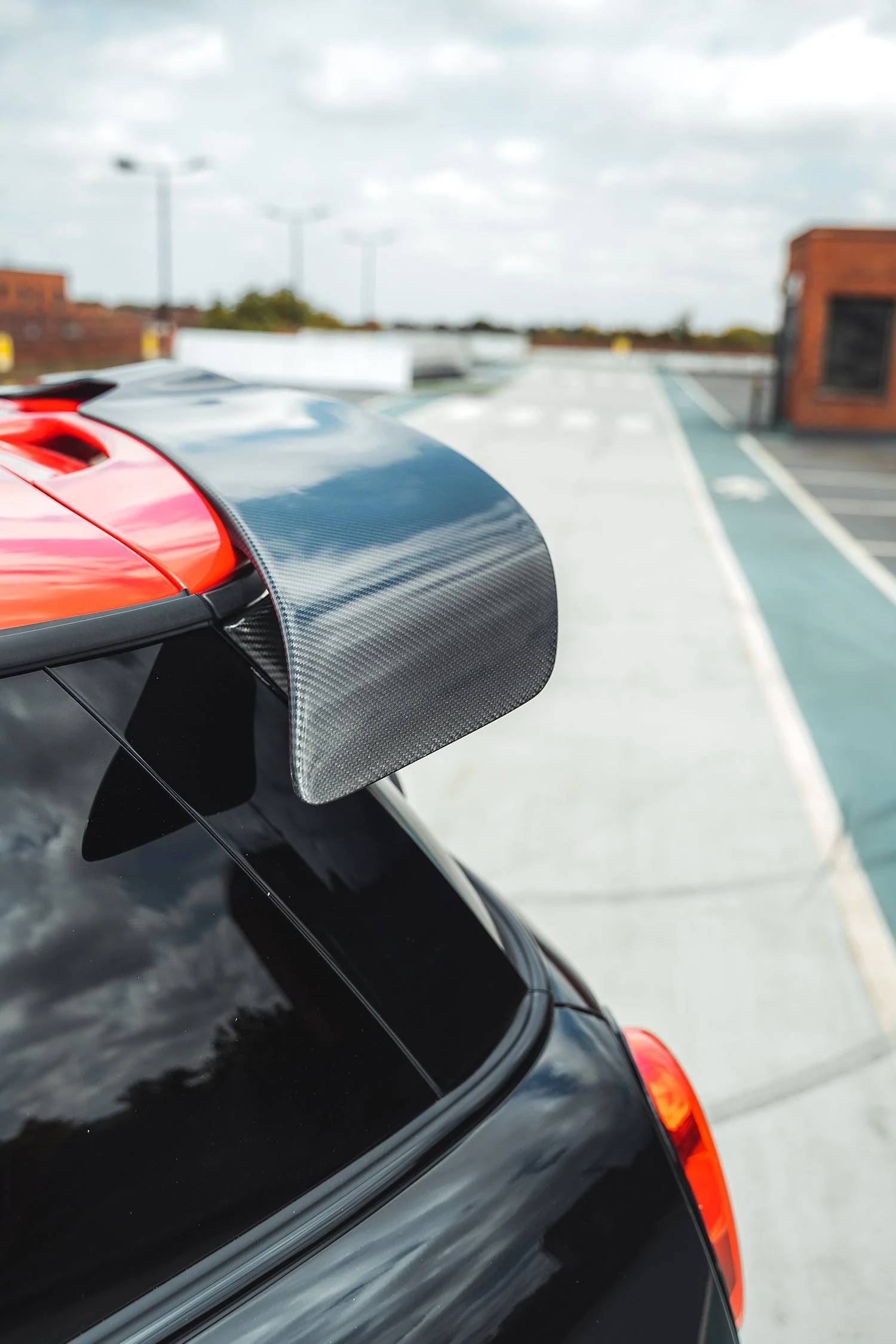 CT CARBON Spoiler MINI COOPER S F56 JCW SPORT PACK CARBON FIBRE SPOILER