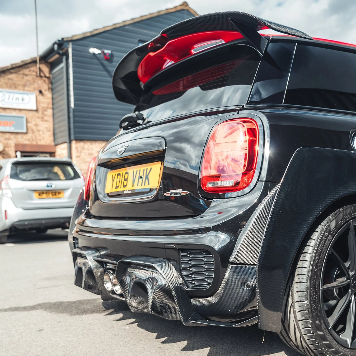 CT CARBON Spoiler MINI COOPER S F56 JCW SPORT PACK CARBON FIBRE SPOILER