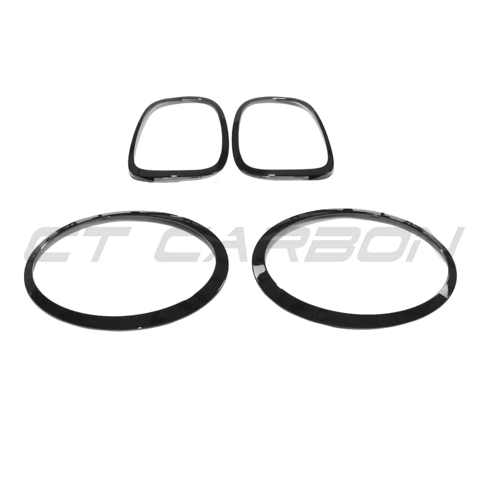 BLAK BY CT TRIM MINI COOPER S / JCW F56 GLOSS BLACK LIGHT SURROUND PACK