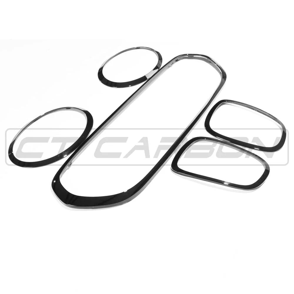 BLAK BY CT TRIM MINI COOPER S / JCW F56 GLOSS BLACK REPLACEMENT TRIM PACK