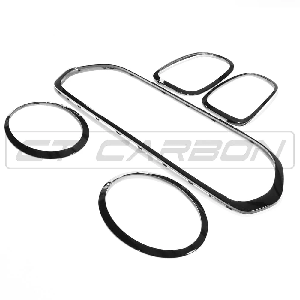 BLAK BY CT TRIM MINI COOPER S / JCW F56 GLOSS BLACK REPLACEMENT TRIM PACK