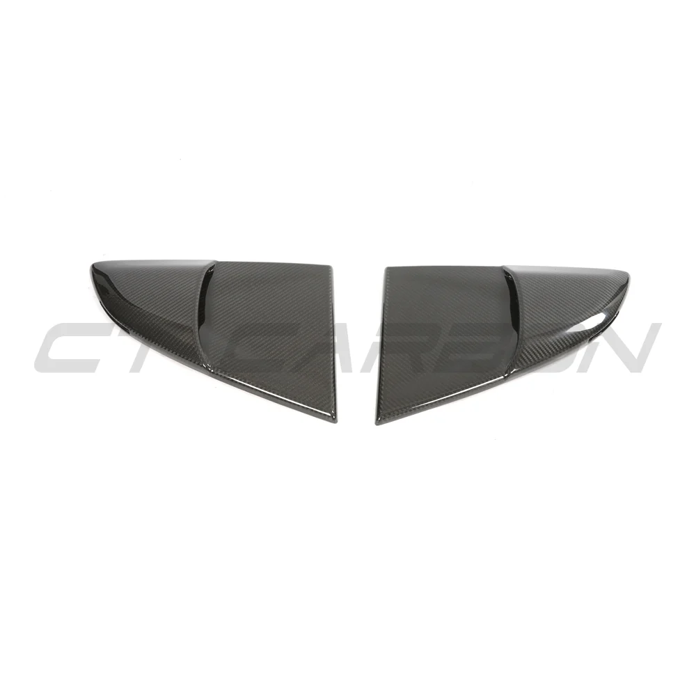 PORSCHE 718 2016+ CAYMAN CARBON FIBRE REAR WINDOW COVER-Accessories-CT CARBON-CT Carbon - High-quality carbon fiber and gloss black aerodynamic parts for premium sports and luxury vehicles.