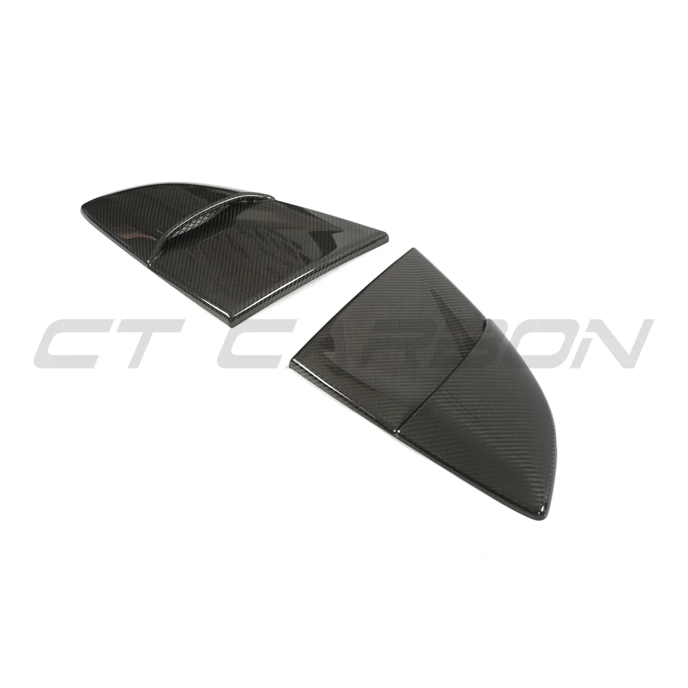 PORSCHE 718 2016+ CAYMAN CARBON FIBRE REAR WINDOW COVER-Accessories-CT CARBON-CT Carbon - High-quality carbon fiber and gloss black aerodynamic parts for premium sports and luxury vehicles.