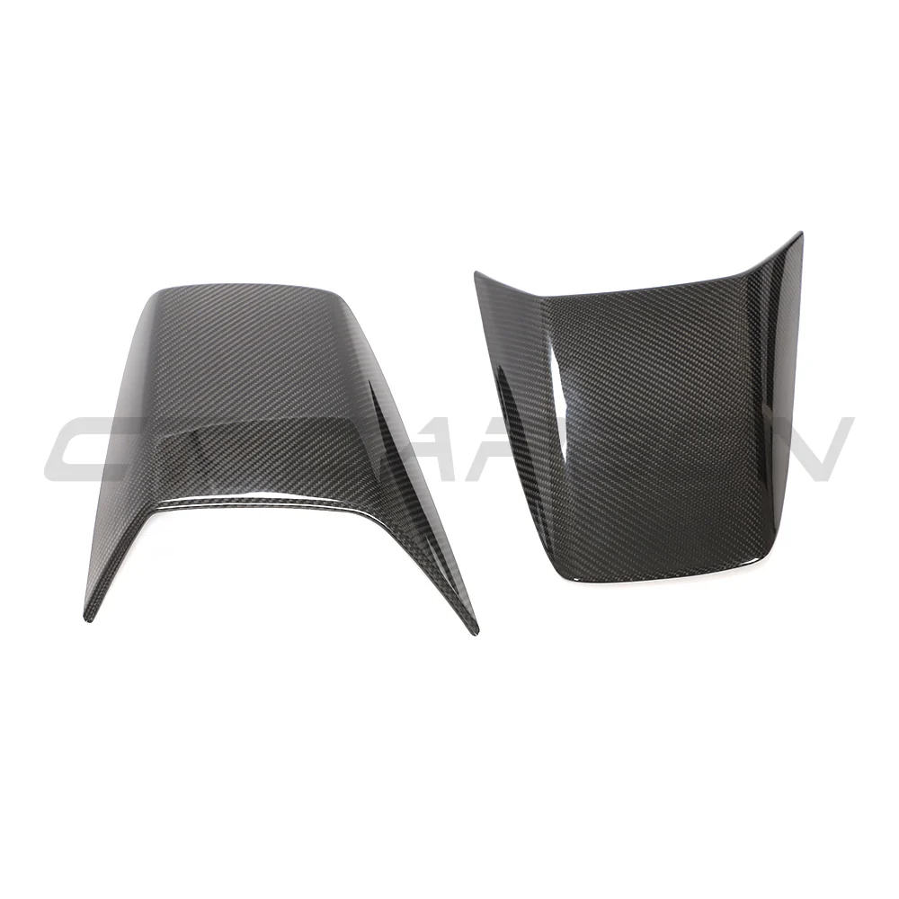 PORSCHE 911 991.2 GT3 2017-2021 CARBON FIBRE REAR SCOOP COVERS-Accessories-CT CARBON-CT Carbon - High-quality carbon fiber and gloss black aerodynamic parts for premium sports and luxury vehicles.