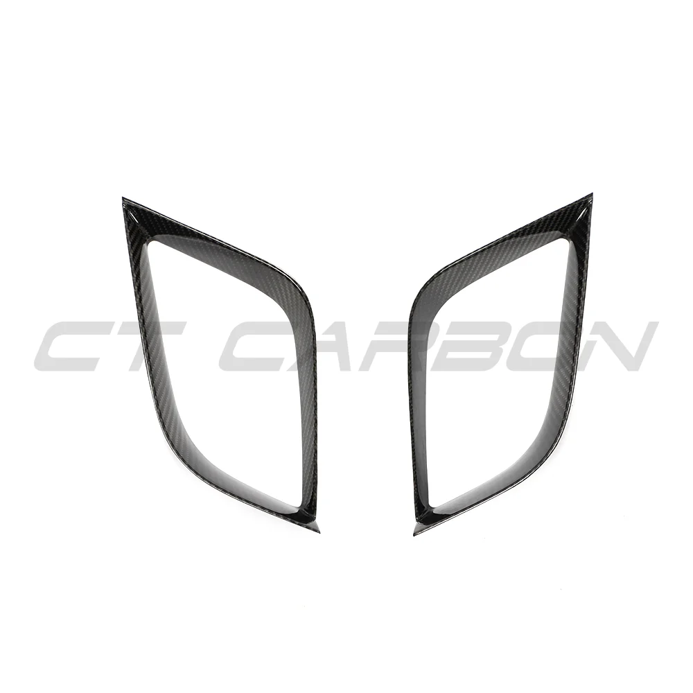 PORSCHE 911 991.2 GTS 2017-2019 CARBON FIBRE BUMPER TRIM-Accessories-CT CARBON-CT Carbon - High-quality carbon fiber and gloss black aerodynamic parts for premium sports and luxury vehicles.