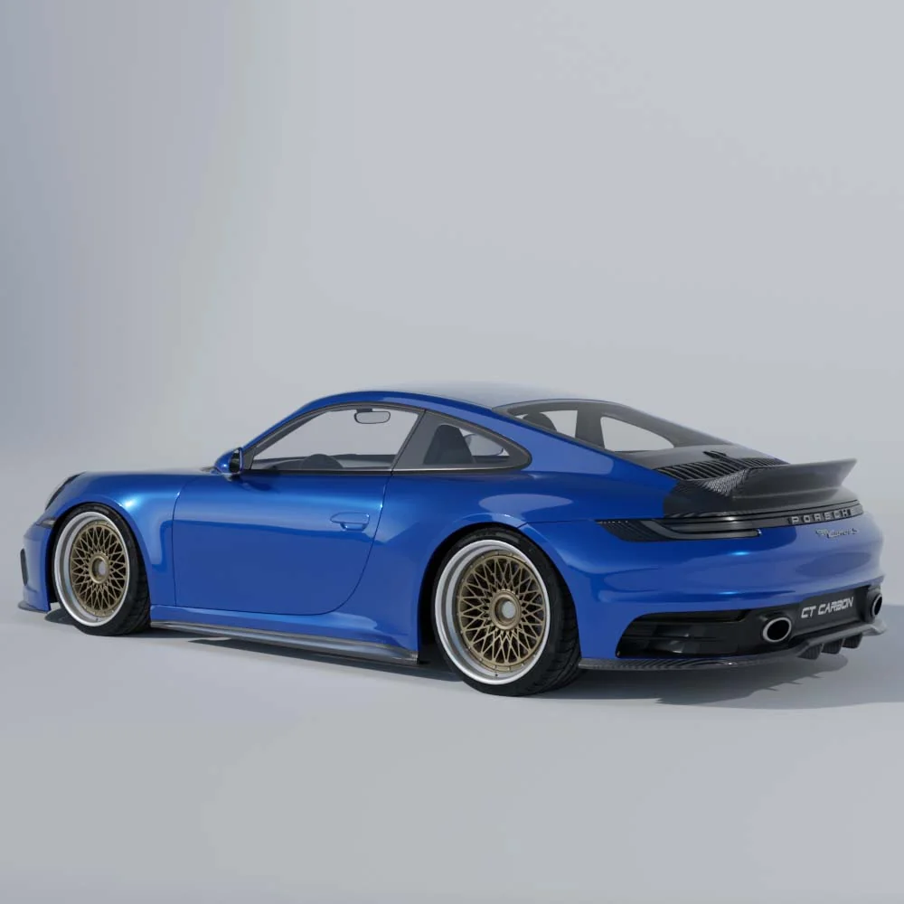 PORSCHE 911 (992.1) CARRERA 2019-2024 CARBON FIBRE KIT - V2 - CT DESIGN