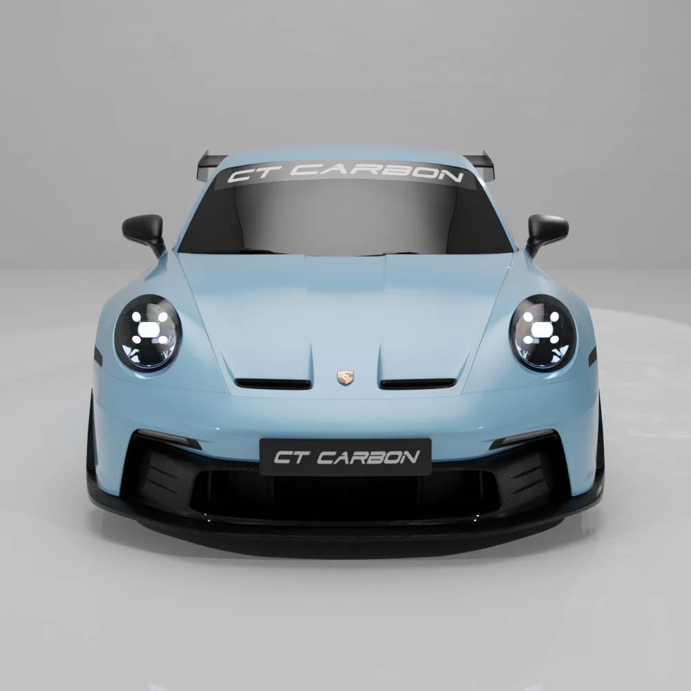 PORSCHE 911 992.1 GT3 & GT3 TOURING 2022-2024 CARBON FIBRE FRONT END KIT - CT DESIGN