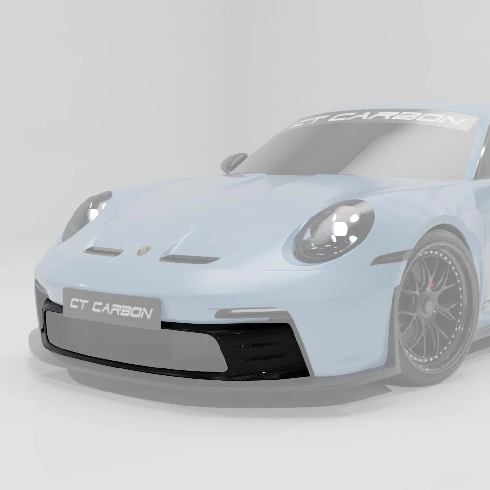 PORSCHE 911 992.1 GT3 & GT3 TOURING 2022-2024 CARBON FIBRE FRONT INTAKE PANEL - CT DESIGN