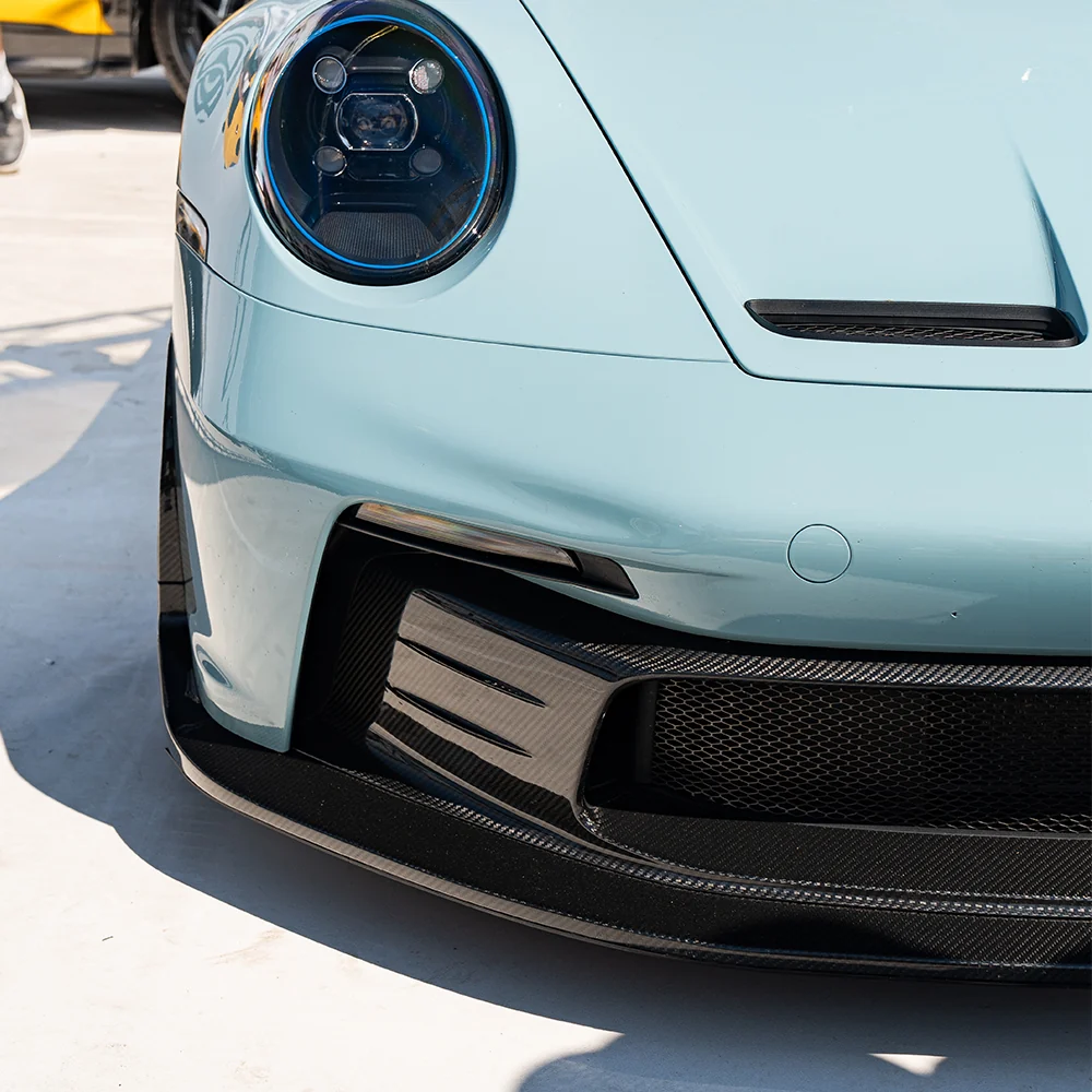 PORSCHE 911 992.1 GT3 & GT3 TOURING 2022-2024 CARBON FIBRE SPLITTER - CT DESIGN