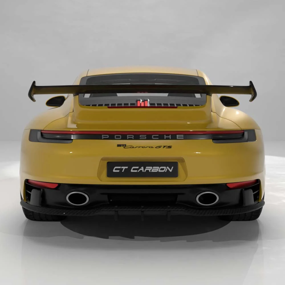 PORSCHE 911 992.1 GTS & CARRERA 2019-2024 CARBON FIBRE DIFFUSER - CT DESIGN