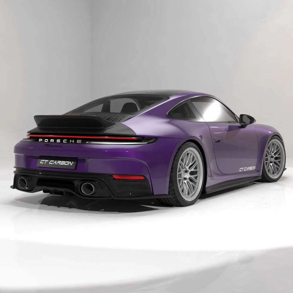 PORSCHE 911 992.2 CARRERA 2024+ CARBON FIBRE KIT - V4 - CT DESIGN