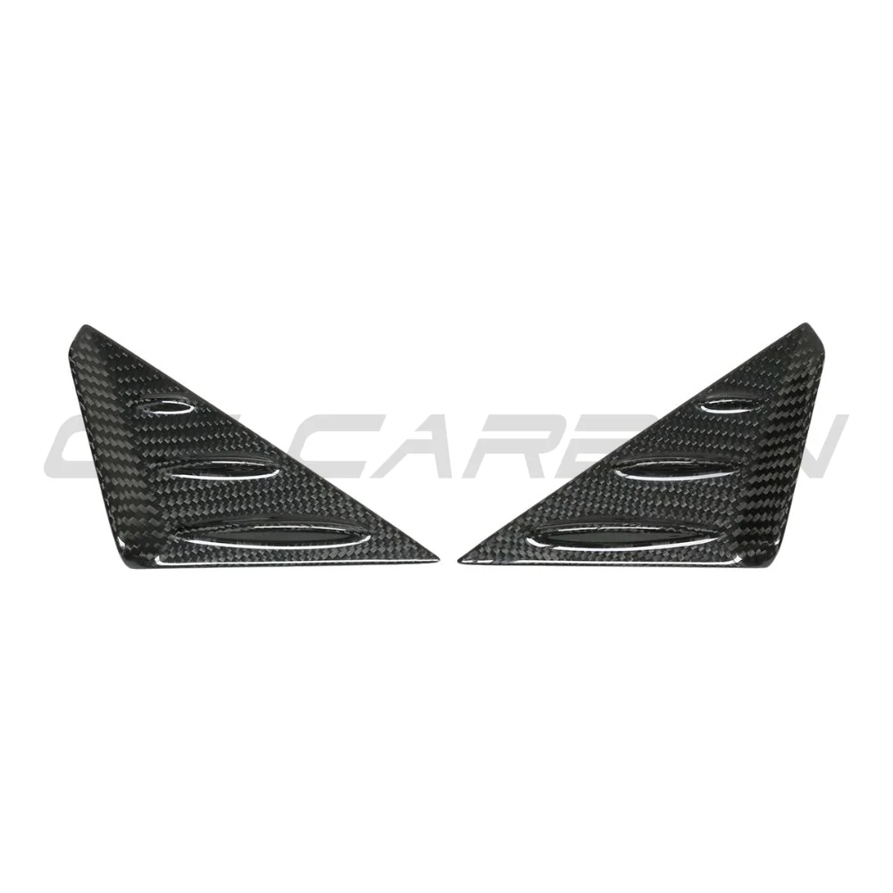 PORSCHE 911 & CAYMAN CARBON FIBRE A PILLAR TRIM-Accessories-CT CARBON-CT Carbon - High-quality carbon fiber and gloss black aerodynamic parts for premium sports and luxury vehicles.