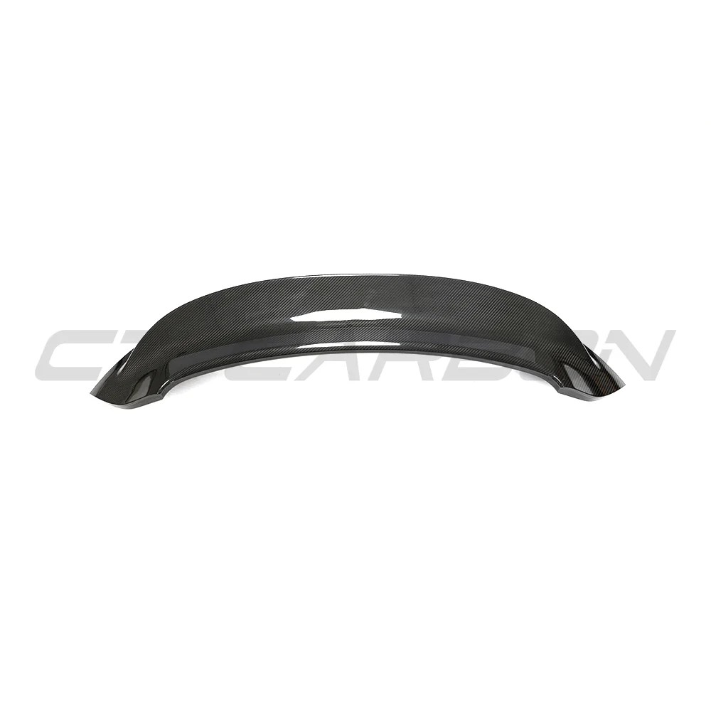 PORSCHE 992 CARRERA/GTS/TARGA 2018+ CARBON FIBRE REPLACEMENT DUCKTAIL SPOILER-Spoiler-CT CARBON-CT Carbon - High-quality carbon fiber and gloss black aerodynamic parts for premium sports and luxury vehicles.