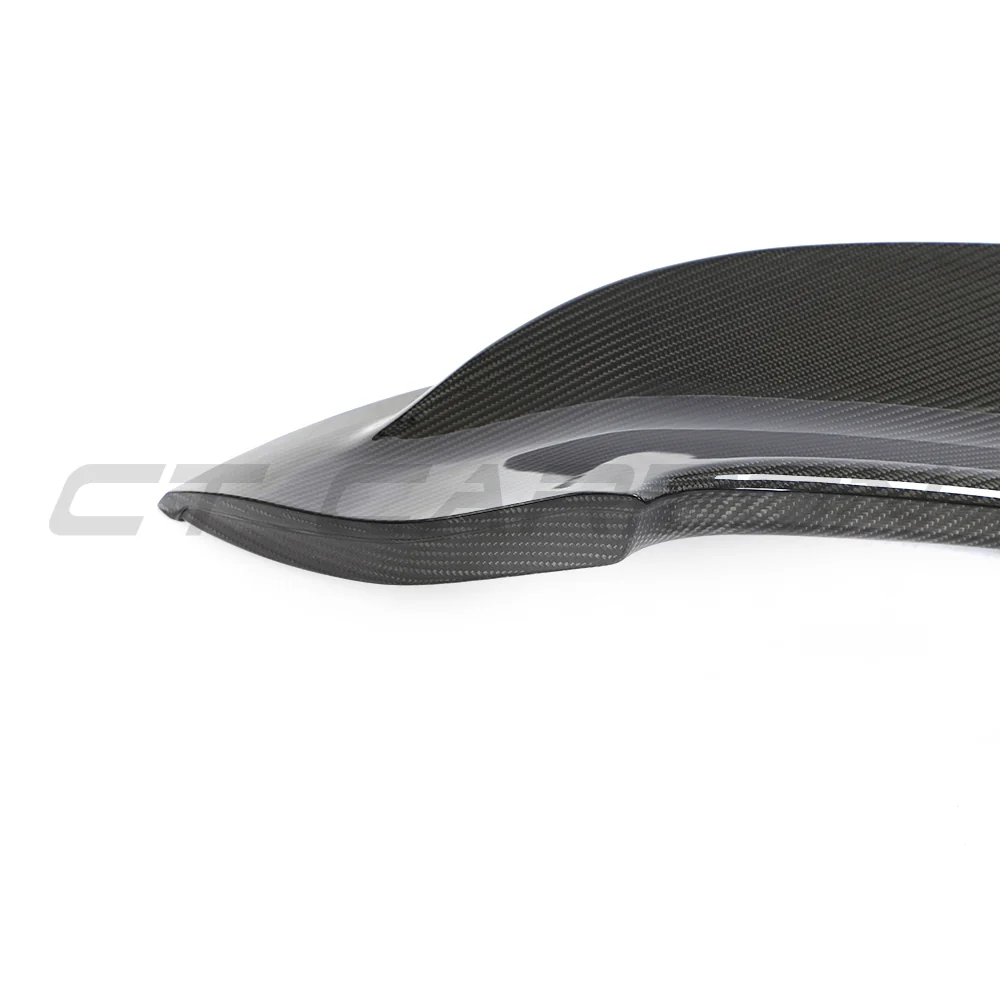 PORSCHE 992 CARRERA/GTS/TARGA 2018+ CARBON FIBRE REPLACEMENT DUCKTAIL SPOILER-Spoiler-CT CARBON-CT Carbon - High-quality carbon fiber and gloss black aerodynamic parts for premium sports and luxury vehicles.