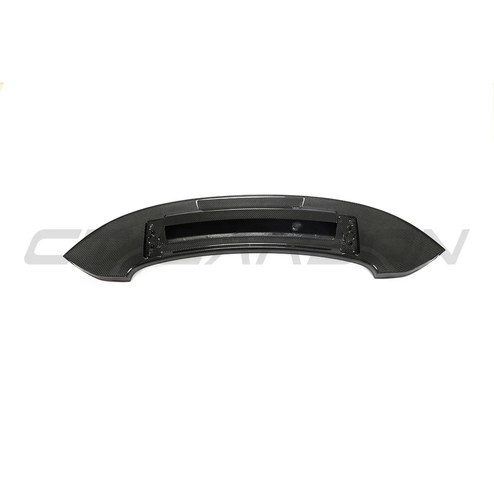 PORSCHE 992 CARRERA/GTS/TARGA 2018+ CARBON FIBRE REPLACEMENT DUCKTAIL SPOILER-Spoiler-CT CARBON-CT Carbon - High-quality carbon fiber and gloss black aerodynamic parts for premium sports and luxury vehicles.