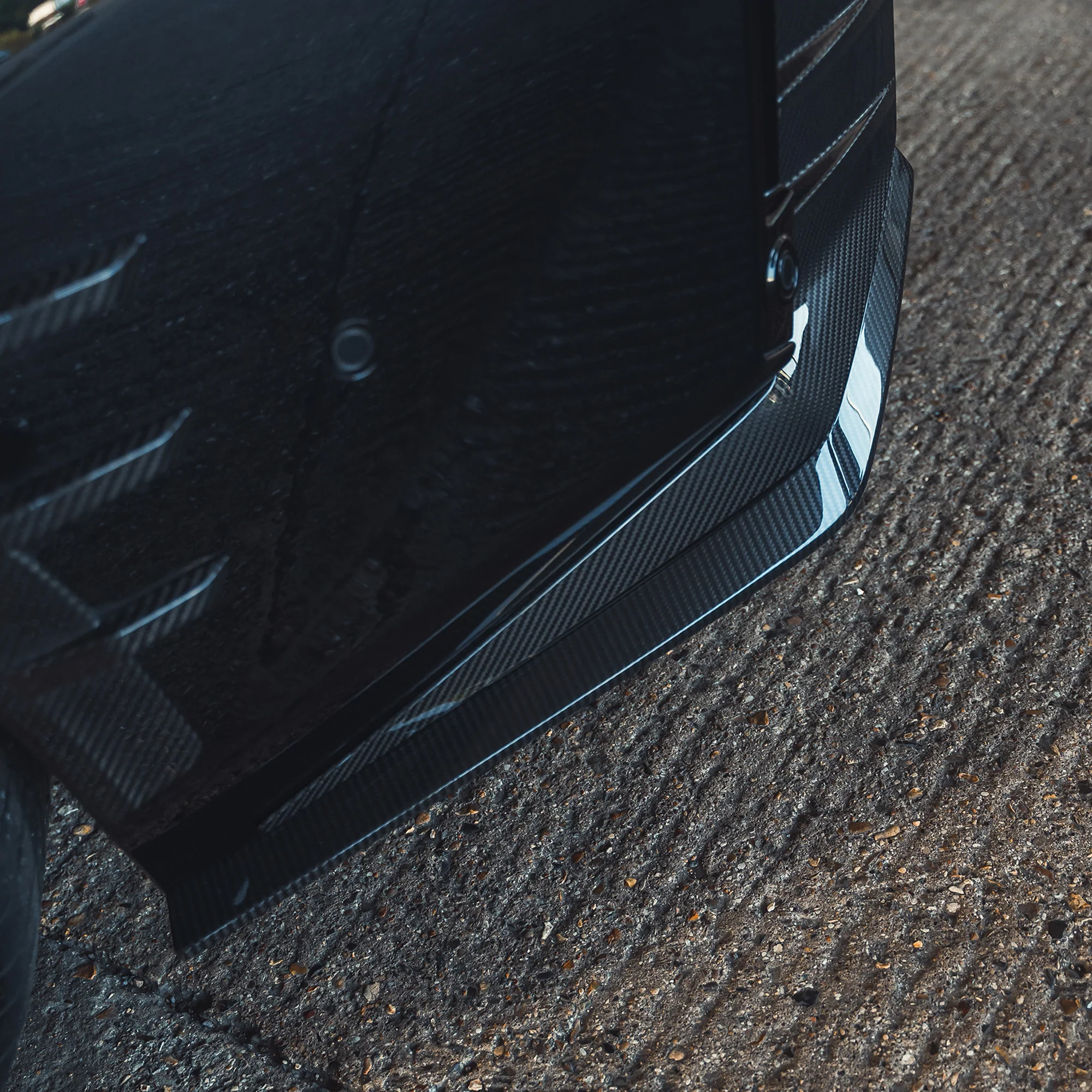 BMW G87 M2 CARBON FIBRE REAR BUMPER CORNERS - CT DESIGN-Accessories-CT CARBON-CT Carbon - High-quality carbon fiber and gloss black aerodynamic parts for premium sports and luxury vehicles.