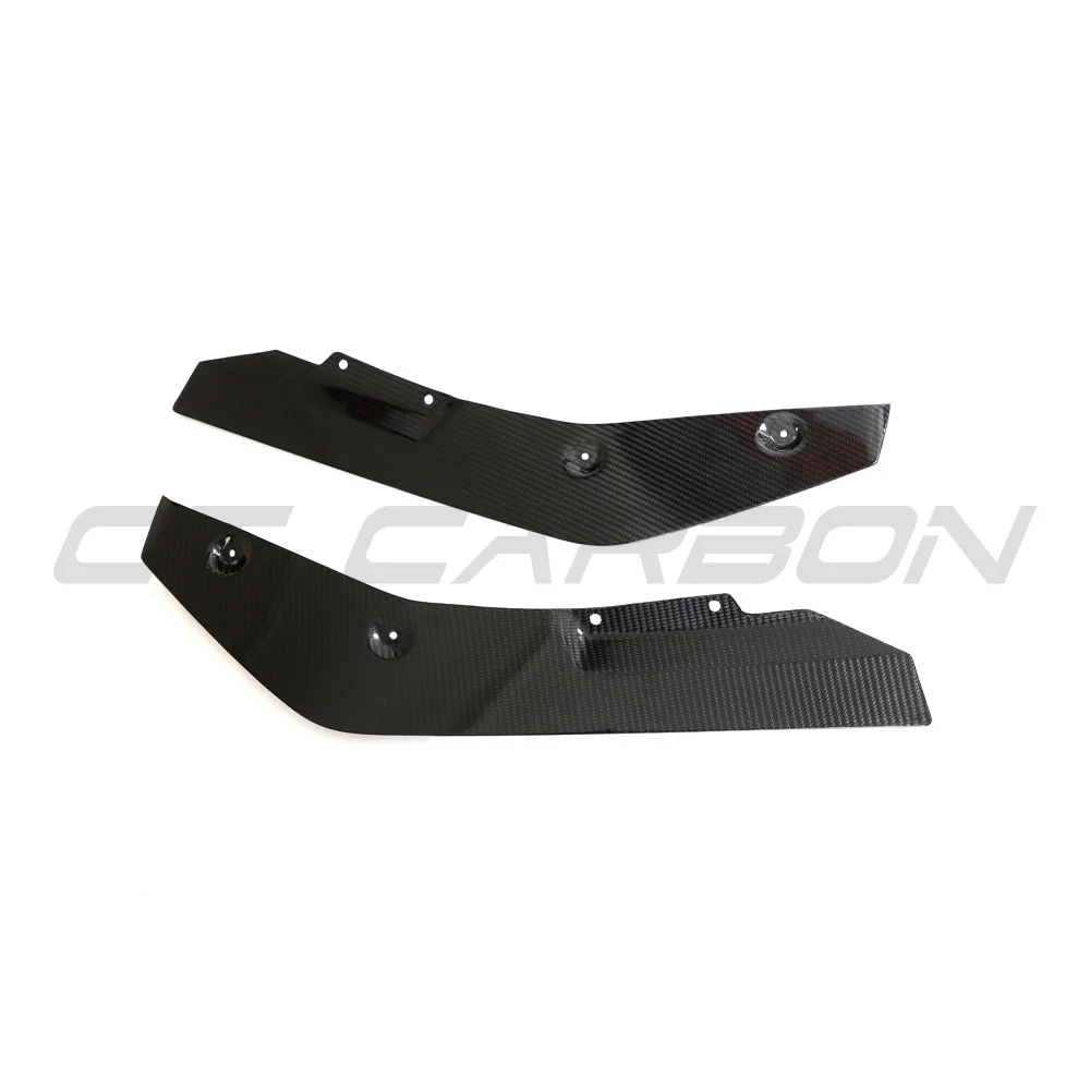 BMW G87 M2 CARBON FIBRE REAR BUMPER CORNERS - CT DESIGN-Accessories-CT CARBON-CT Carbon - High-quality carbon fiber and gloss black aerodynamic parts for premium sports and luxury vehicles.