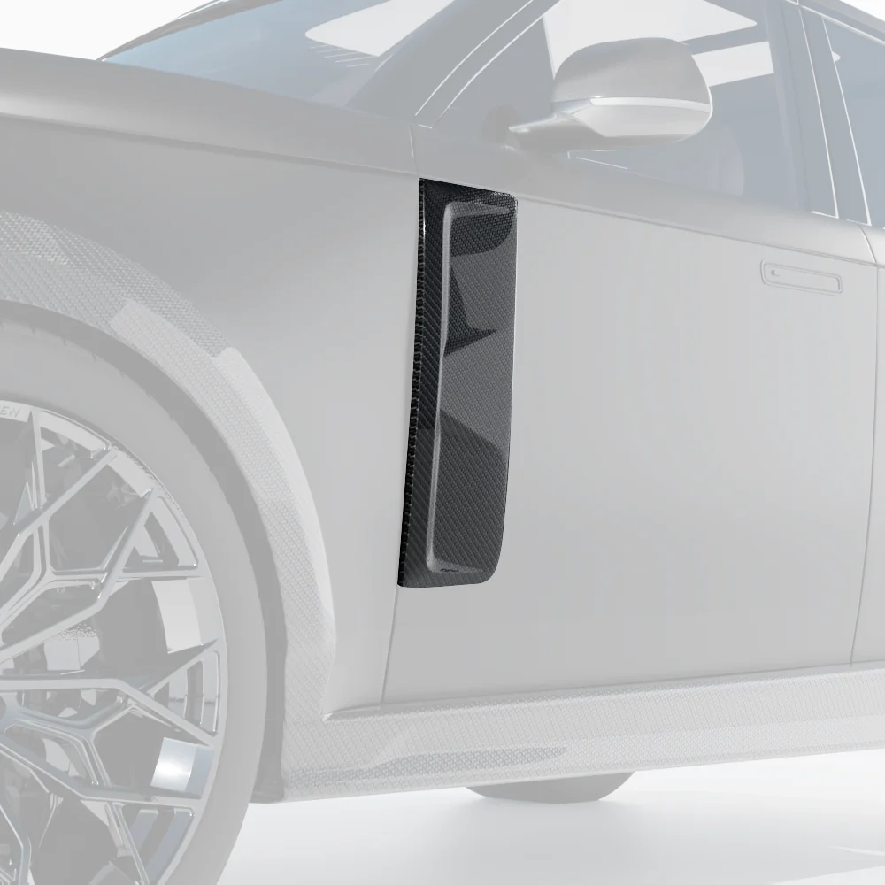 RANGE ROVER L460 2022+ CARBON FIBRE SIDE DOOR TRIM - CT DESIGN-Accessories-CT CARBON-CT Carbon - High-quality carbon fiber and gloss black aerodynamic parts for premium sports and luxury vehicles.