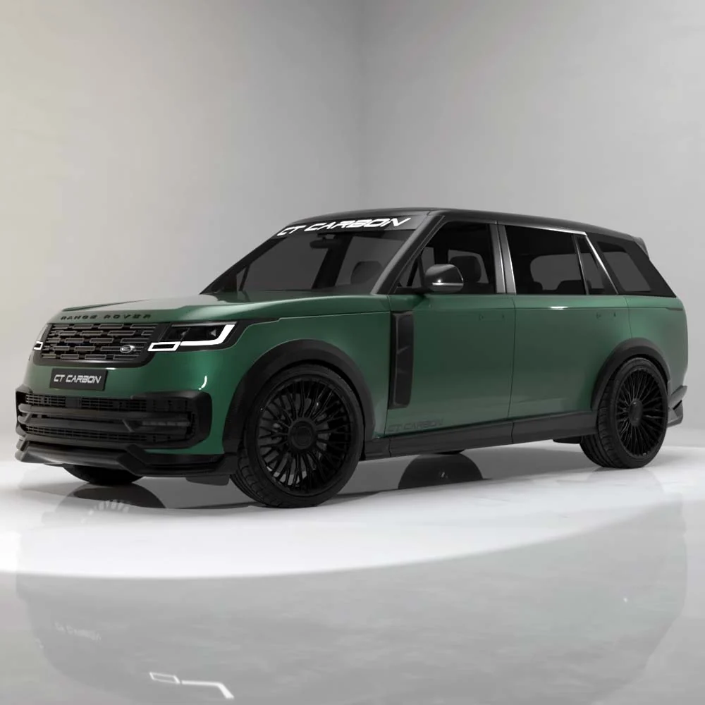 RANGE ROVER L460 2022+ CARBON FIBRE SIDE SKIRTS - LWB - CT DESIGN